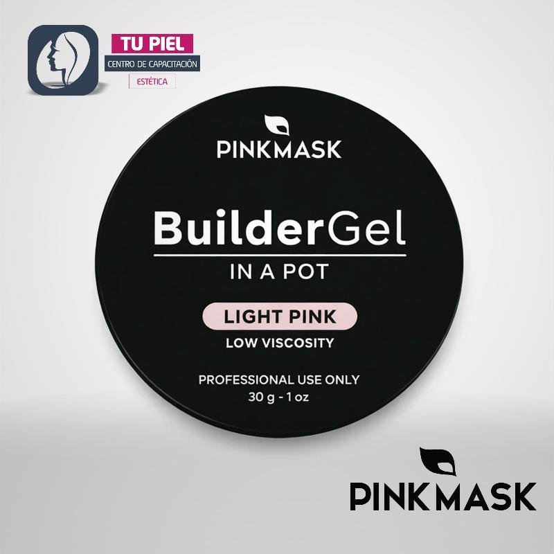 BUILDER GEL IN A POT | LIGHT PINK | GEL DE CONSTRUCCIÓN - Imagen 1